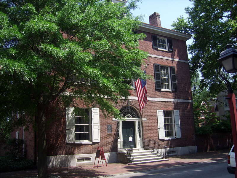 Hill-Physick-Keith House  South 4th St. The house was built in 1786 by Madeira wine importer Henry Hill and was also the home of  Philip Syng Physick (1768-1837),  the &quot;father of American surgery&quot;. It is now a Museum.