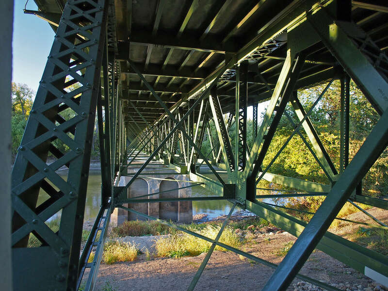 Underside of the Holmes St Bridge, Shakopee, Minnesota, USA.  View from the south.  





This is an image of a place or building that is listed on the National Register of Historic Places in the United States of America. Its reference number is