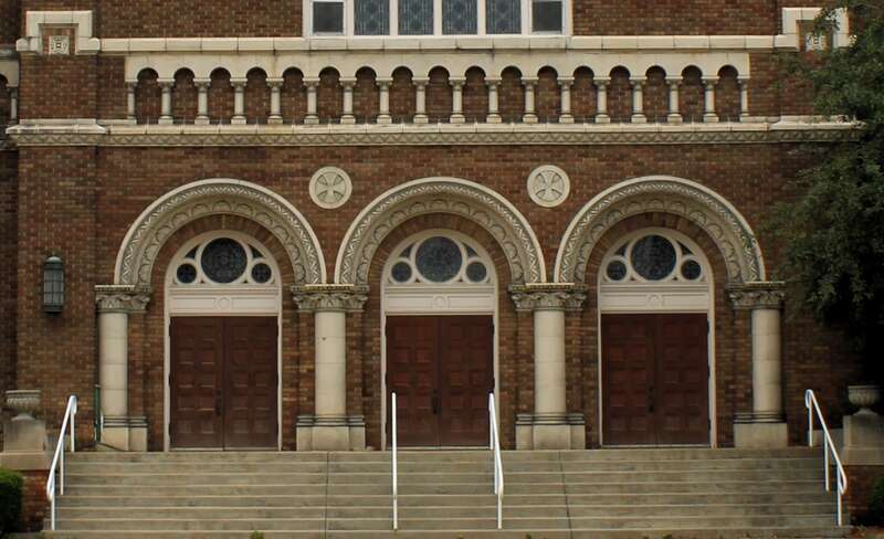 Holy Family Catholic Church in Saginaw, Michigan.