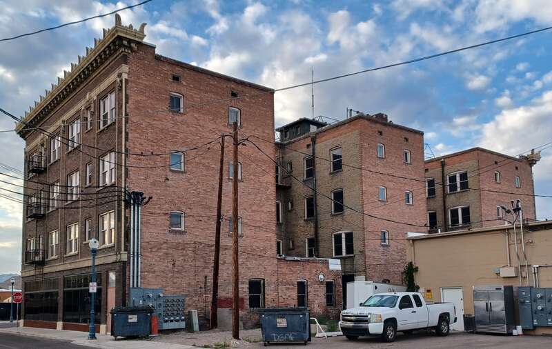 Hotel Yellowstone, Pocatello, ID, rear view
