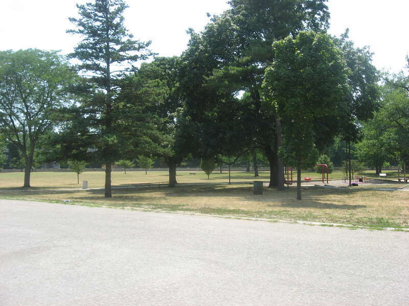 Fields at Howard Park, located on the western side of St. Louis Boulevard in South Bend, Indiana, United States.  The park is a core portion of the Howard Park Historic District, a historic district that is listed on the National Register of Historic