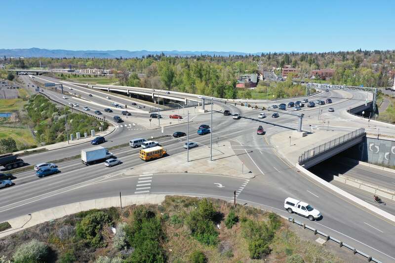 Looking north-northeast, April 12, 2021