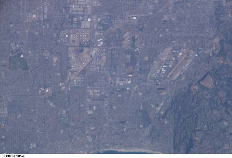 View of California taken during ISS Expedition 9.