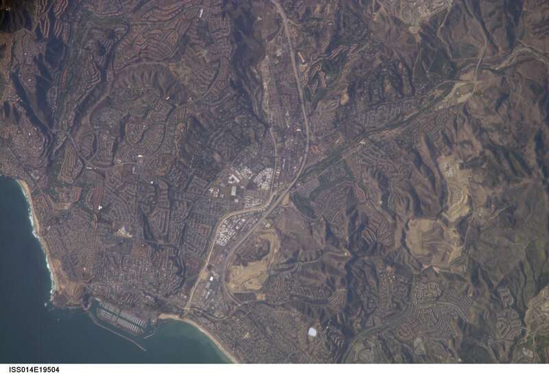 View of California taken during ISS Expedition 14.