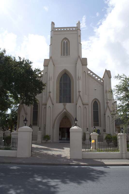 Immaculate Conception Church in Brownsville Texas.  Listed on NRHP.
