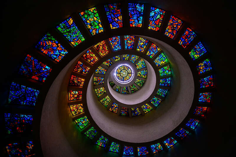 Inside the Thanksgiving Chapel