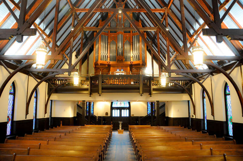 Interior of St. John's Episcopal Church, Tallahassee, circa 2011