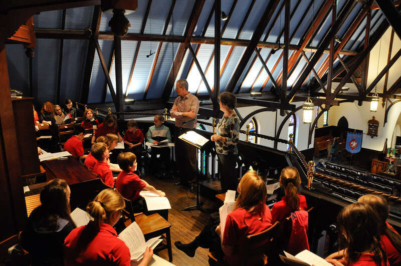 Interior of St. John's Episcopal Church, Tallahassee, circa 2011