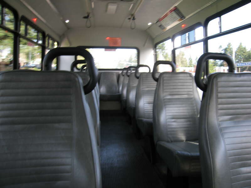 Metro contracts its DART (Dial A Ride Transportation) service out to Hopelink. DART is a fixed route service that allows deviations for pickups and dropoffs.

This is the interior of &amp;lt;a