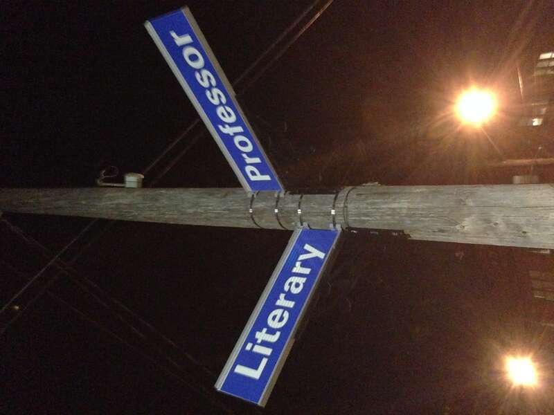 intersection of Literary and Professor in Cleveland, Ohio