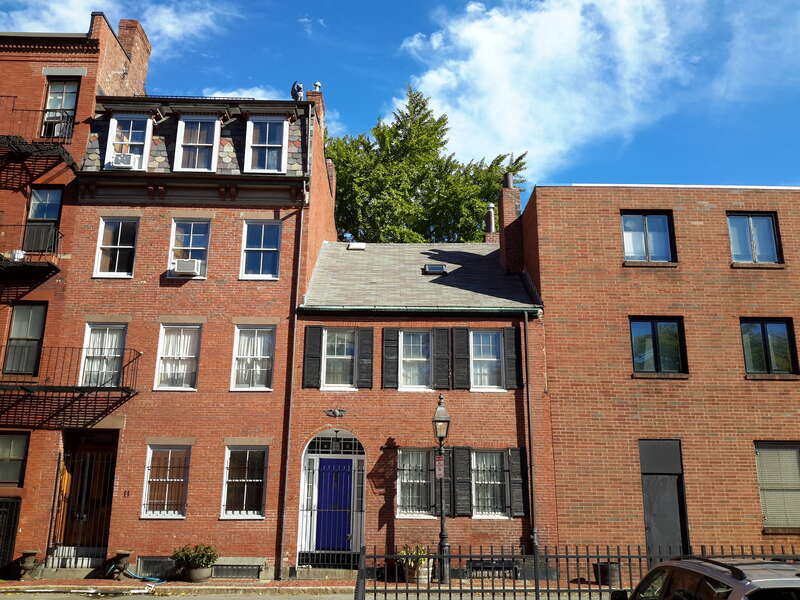 Jefferson Street in Bay Village, Boston.