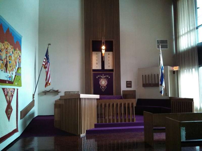 Chapel of the Jewish Healthcare Center at 629 Salisbury Street in Worcester, Massachusetts, USA on February 2, 2014