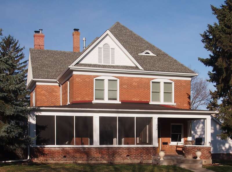 Julius A. Coller House, 434 S Lewis St, Shakopee, Minnesota, USA.  Viewed from the east.  





This is an image of a place or building that is listed on the National Register of Historic Places in the United States of America. Its reference number