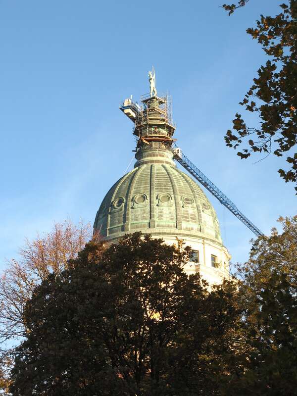 Kansas Capitol Dome, Topeka