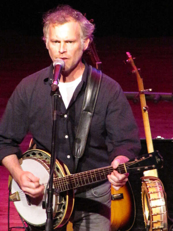 Kevin Hayes plays guitjo with Old Crow Medicine Show at Tivoli Theatre in Chattanooga, Tennessee on May 5, 2010.