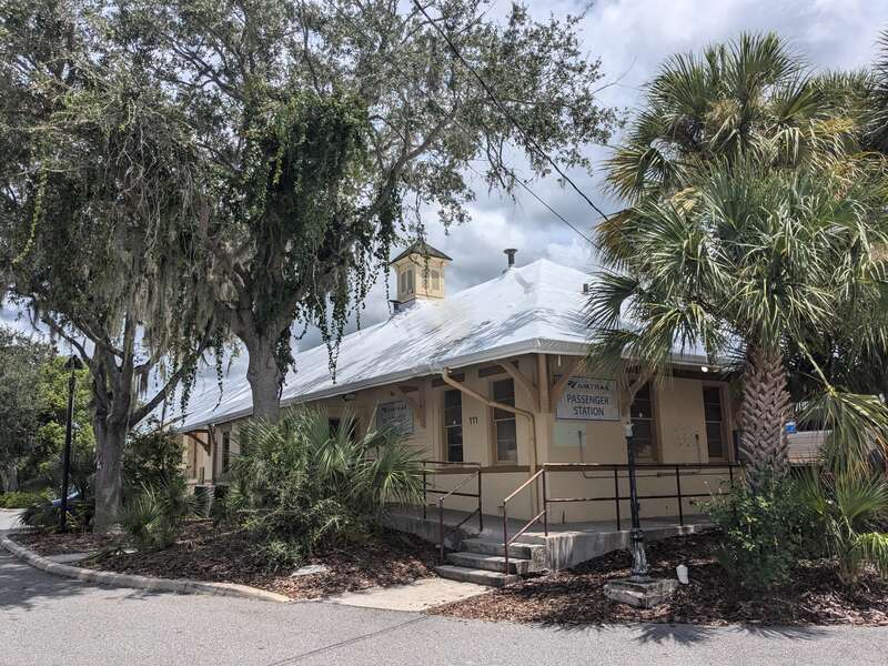 Historic Kissimmee passenger station, now used by Amtrak and SunRail.