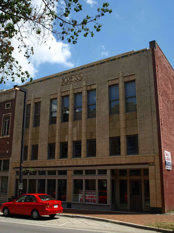 The Kress Building in Huntsville, Alabama, listed on the National Register of Historic Places.