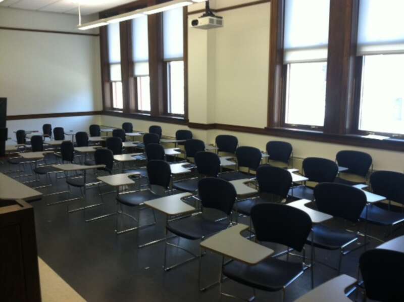 A new classroom in Lincoln Hall