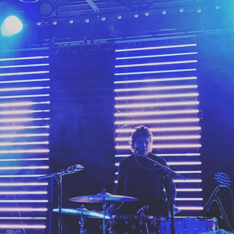 Low at Saturn, Birmingham, Alabama, 2022-03-25, Mimi Parker drumming