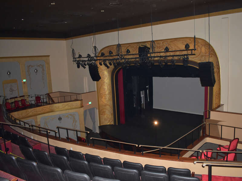 The Lyric Theatre in Stuart, Florida, was designed by John Sherwood and Mark Casto. The building was constructed for John C. Hancock in 1926 and placed on the National Register of Historic Places November 12, 1993.