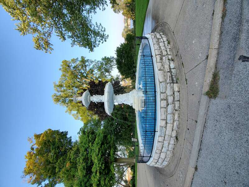 Maids of the Mist fountain in St. Joseph, Michigan, USA
