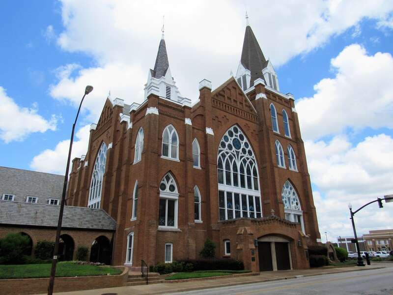 Marvin United Methodist Church in Tyler, Texas.