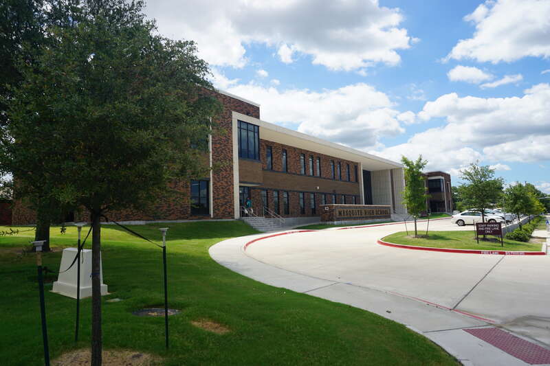 Mesquite High School in Mesquite, Texas (United States).