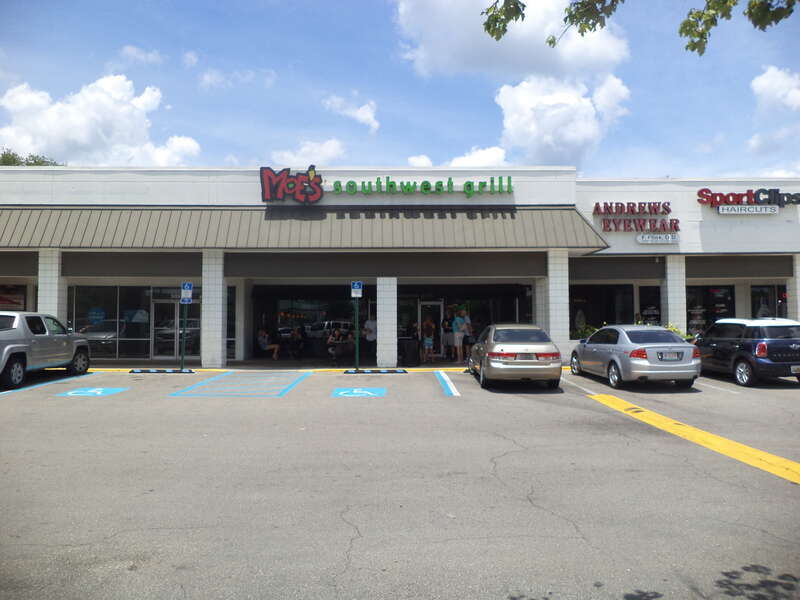 Moe's Southwest Grill, Killearn Shopping Center, 3491 Thomasville Road, Tallahassee, Leon County, Florida