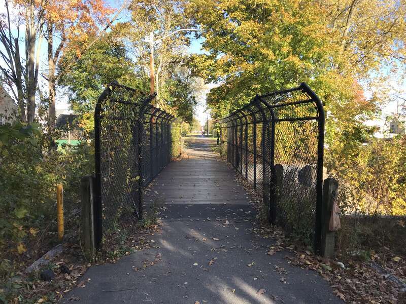 Nashua Heritage Rail Trail bridge, Nashua New Hampshire