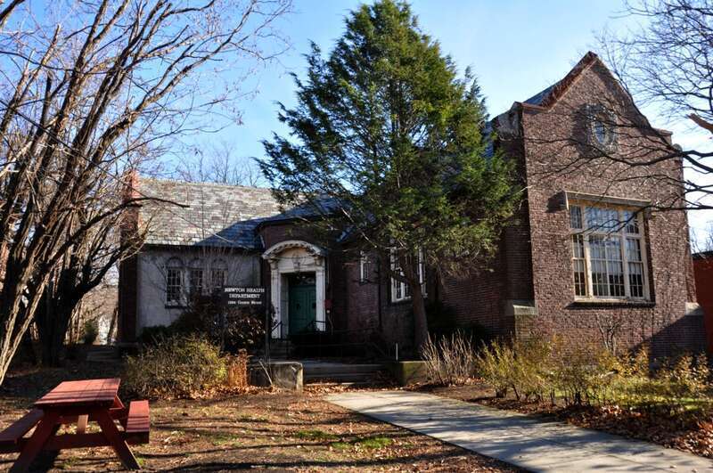 The Newton Centre Branch Library building (currently housing some municipal offices) in Newton, Massachusetts.