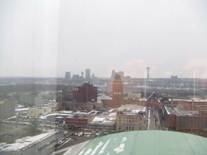 Niagara Falls, Ontario view from the Seneca Niagara Casino Tower