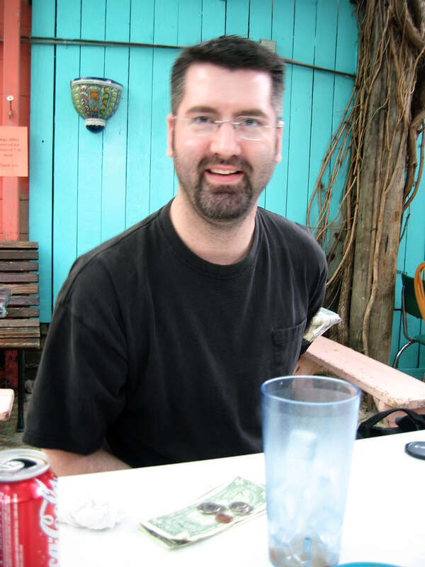 Nick Finck at Las Manitas Avenue Cafe