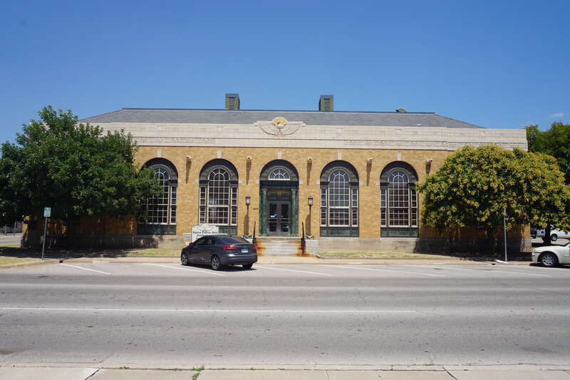 The former United States Post Office in Norman, Oklahoma (United States).