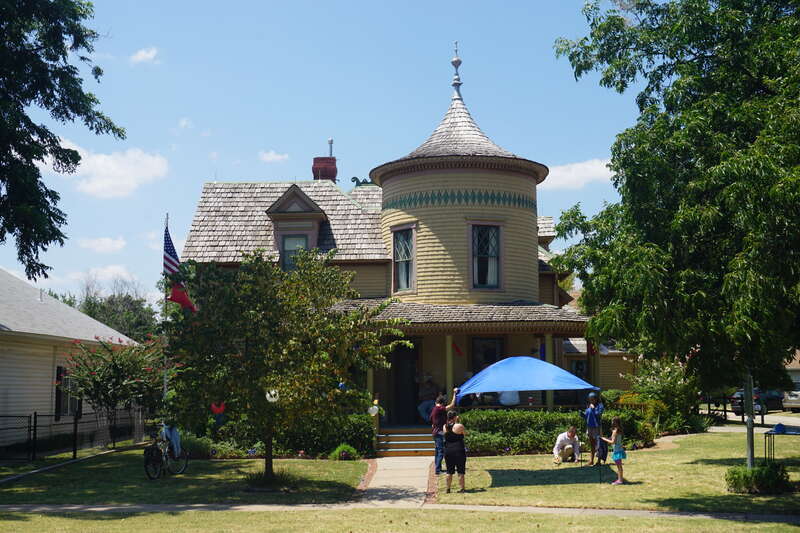 The Moore–Lindsay House in Norman, Oklahoma (United States).