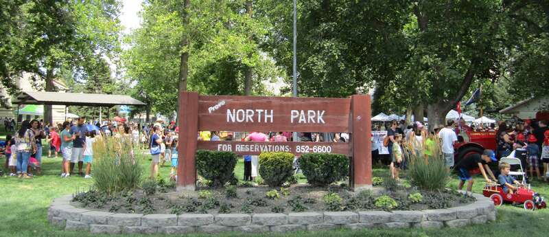 North Park in Provo during Pioneer Day.