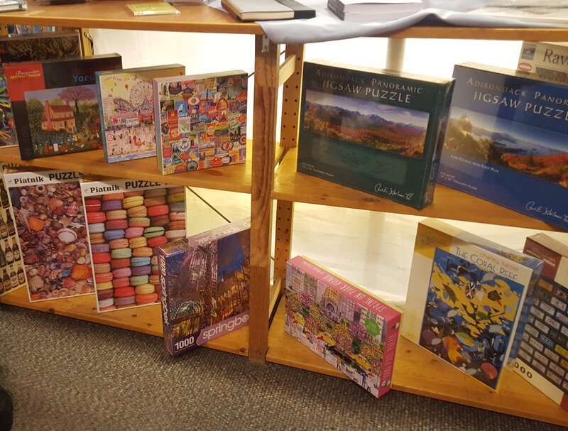 The Capital District Tourism Gnome loves to read, and he gets his books in Schenectady, New York at the Open Door Bookstore and Gift Shop on Jay Street.