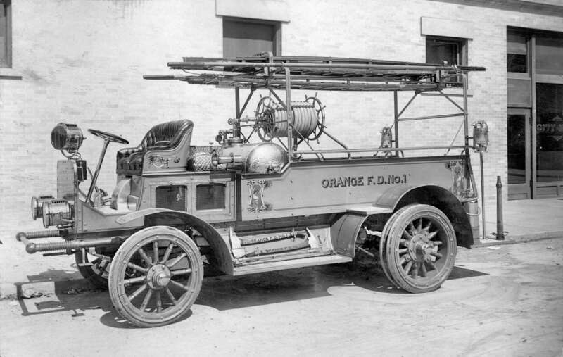 Orange Fire Department truck No. 1, 1912