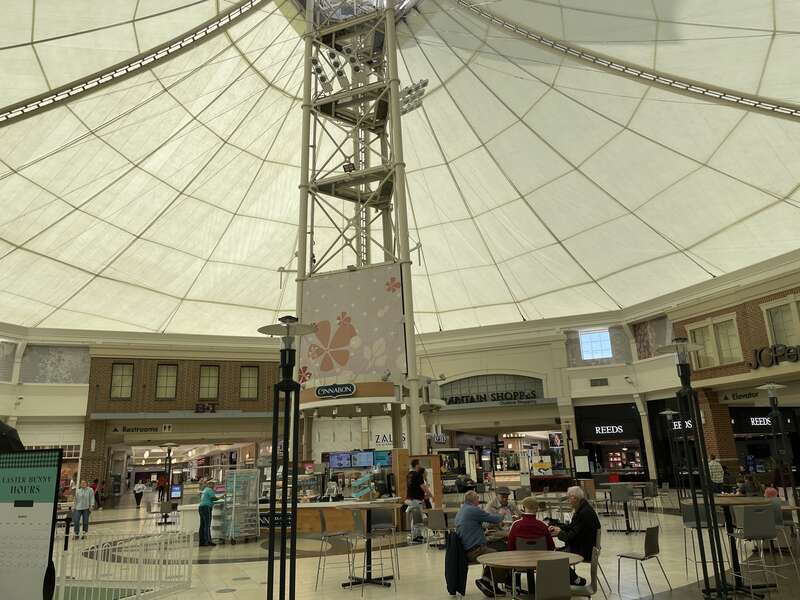 A view of the center court of the Park City Center shopping mall in Lancaster, Pennsylvania