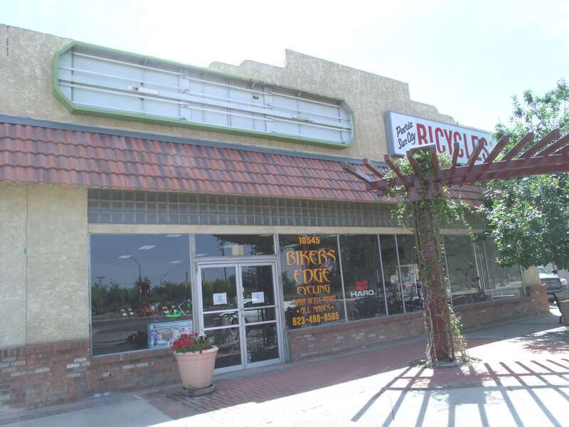 Historic Saliba’s Pay ‘n Takit/Park &amp;amp; Shop was housed in this building. The building was built in 1918 and is located at 8295 W. Washington St. Saliba’s Pay ‘n Takit was Peoria’s first supermarket, run by the Saliba family. Listed as historic by