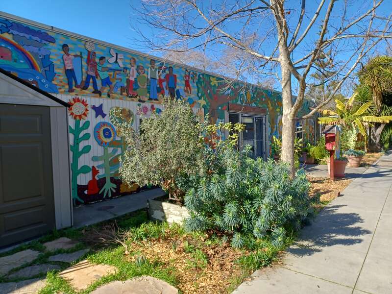 Peralta Elementary School, Oakland, California, United States.