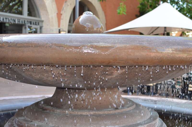 Perfect Day in Fashion Island, Newport Center, Newport Beach, Ca, USA