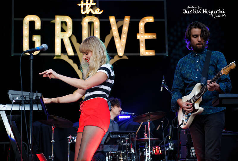 Phases performing live at The Grove shopping center in Los Angeles California on Wednesday July 13th, 2016. Part of the &quot;Grove Sounds&quot; series of free concerts presented by Citi Private Pass.