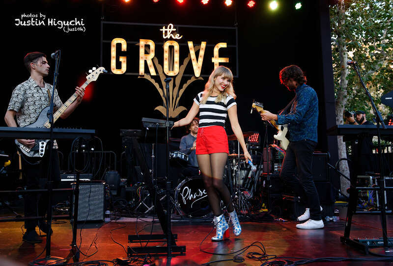 Phases performing live at The Grove shopping center in Los Angeles California on Wednesday July 13th, 2016. Part of the &quot;Grove Sounds&quot; series of free concerts presented by Citi Private Pass.