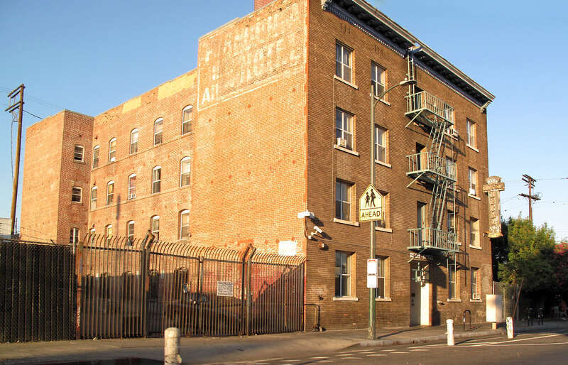 Regal Hotel, 815 E 6th St, Los Angeles. Opened in 1939 as a &quot;beautiful new ultra-modern&quot; hotel serving the &quot;Negro&quot; trade.