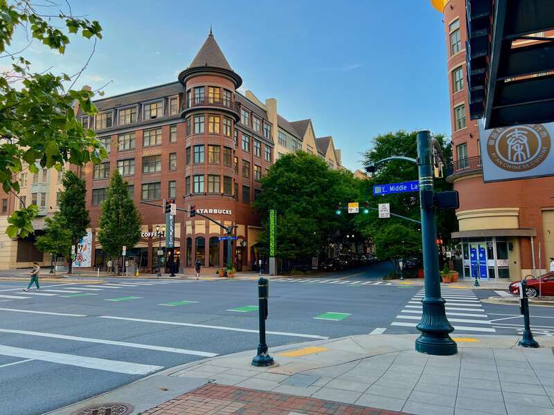 Rockville Town Square Entrance