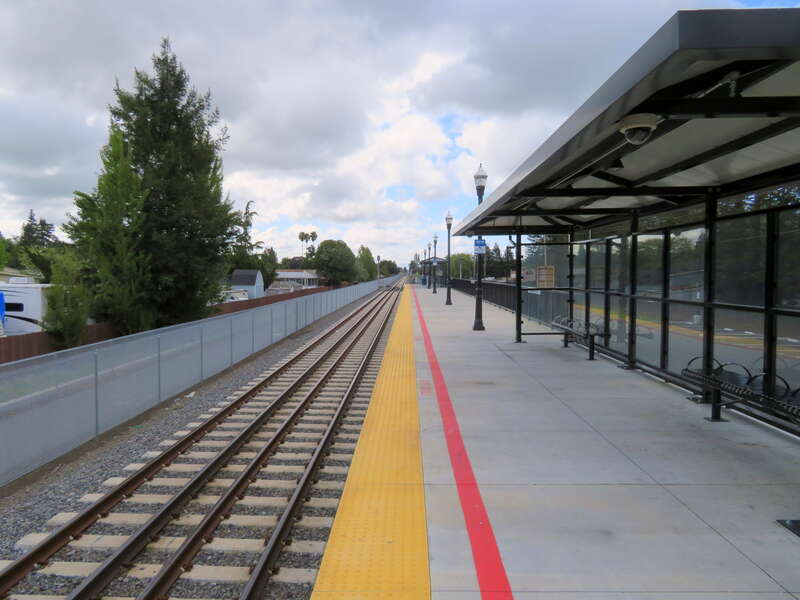 Rohnert Park station in April 2018