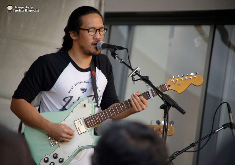 Run River North performing live at the Holidayfest on South Lake Avenue in Pasadena California, on Saturday December 6th, 2014.