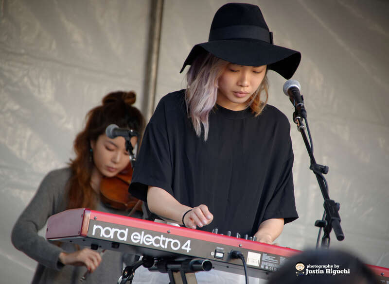 Run River North performing live at the Holidayfest on South Lake Avenue in Pasadena California, on Saturday December 6th, 2014.