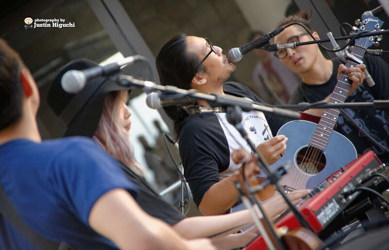 Run River North performing live at the Holidayfest on South Lake Avenue in Pasadena California, on Saturday December 6th, 2014.