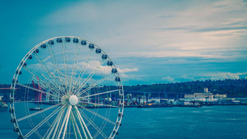 Pier 57, Elliott Bay, Seattle, Washington